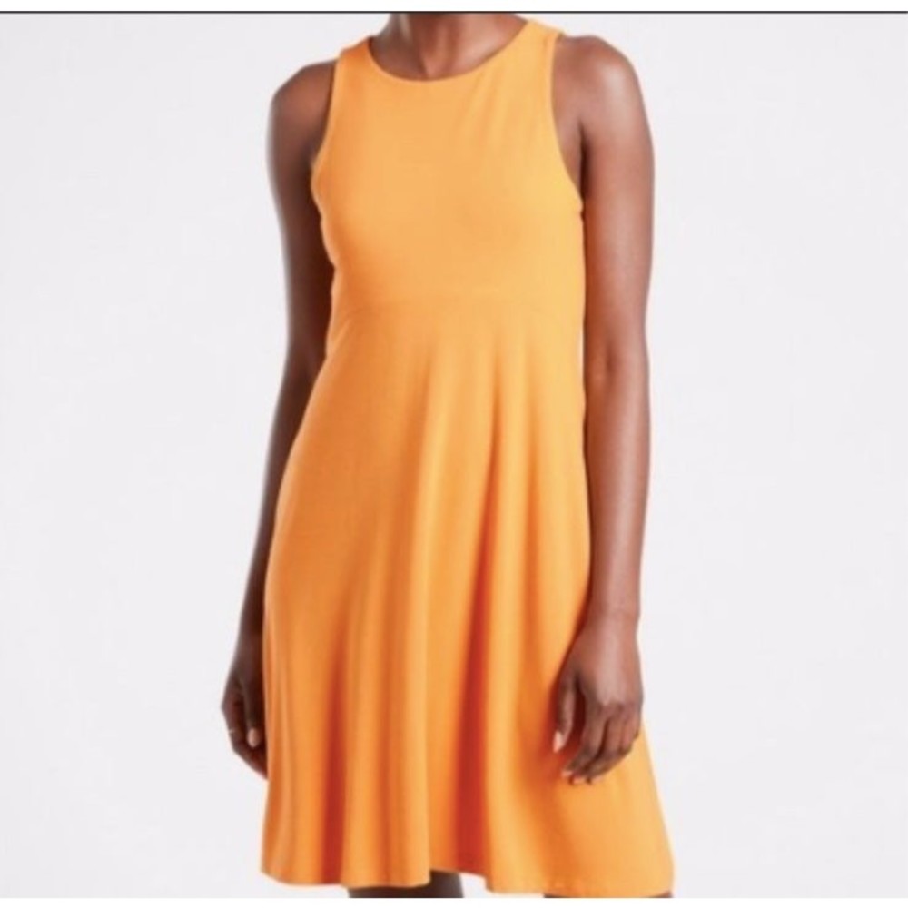 Athleta Santorini Thera swing dress size large